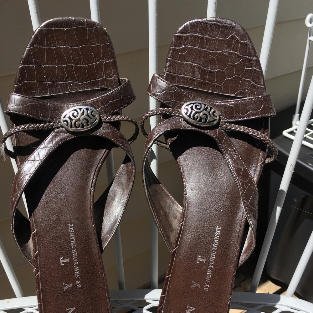 NYT Heeled Sandals Size 9.5